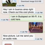 WhatsApp Messenger für iOS