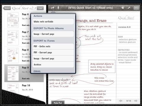 Handgeschriebene Notizen jetzt zum kleinen Preis