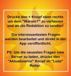 Warum?