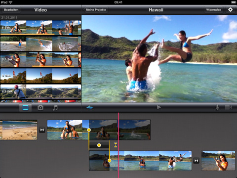 Apples iMovie jetzt als Universal-App verfügbar