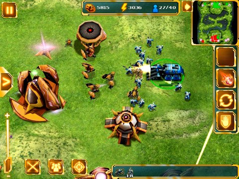 Multiplayer-Duell in StarFront: Collision HD