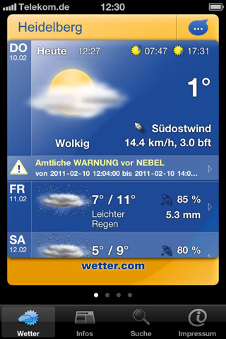 Weather XXL: Alle Wetterdaten von wetter.com