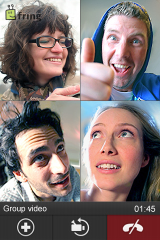 Fring vor Skype: Gruppen-Videochat schon verfügbar
