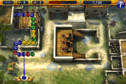 Neuer Marble-Shooter: Luxor 2 für iPhone & iPad