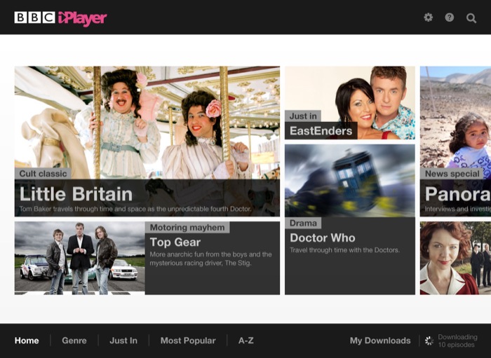 Der BBC iPlayer: Tolle Sache, wenig Inhalt