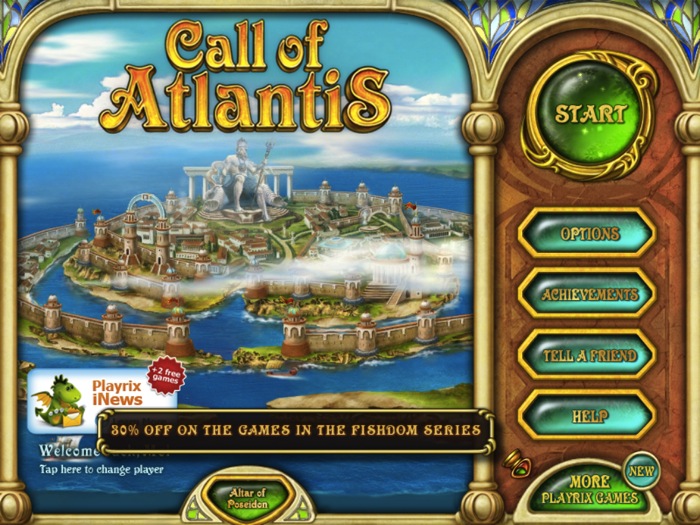 Gelungenes Match-3-Puzzle: Call of Atlantis
