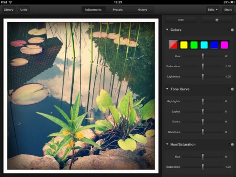 Luminance: Kleiner Lightroom-Bruder für iPhone und iPad