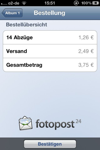 Fotoservice-App: Vom iPhone auf Papier