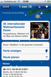 Weihnachtsmarkt-Suche