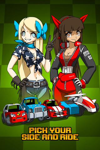 Zwei Mini-Racer vorgestellt: Kleine Autos & blonde Frauen