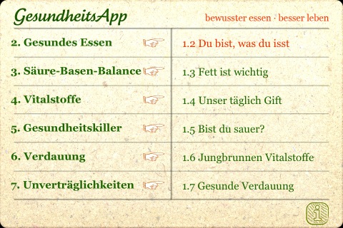 Wegweiser für die guten Vorsätze: Die GesundheitsApp