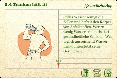 Wegweiser für die guten Vorsätze: Die GesundheitsApp