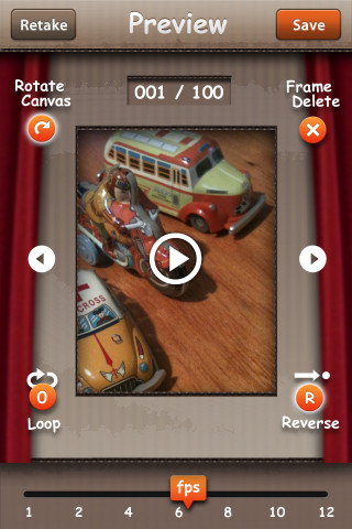 StopMotion Recorder: Time-Lapse-Aufnahmen mit dem iDevice