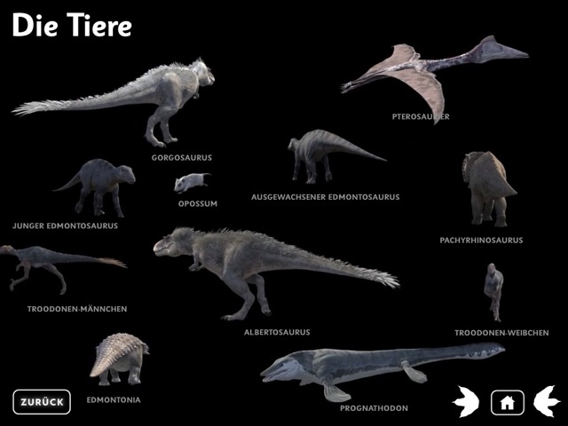 Spannendes iPad-Buch: Der Marsch der Dinosaurier