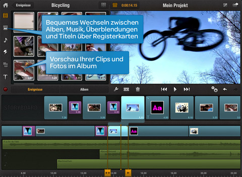 Avid Studio: Gelungene iMovie-Alternative