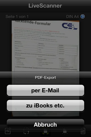 LiveScanner: Nützliche App zum Einscannen von Dokumenten und Bons