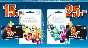 Saturn iTunes Angebot