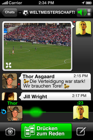 Voxer: Multifunktionale und kostenlose WhatsApp-Alternative