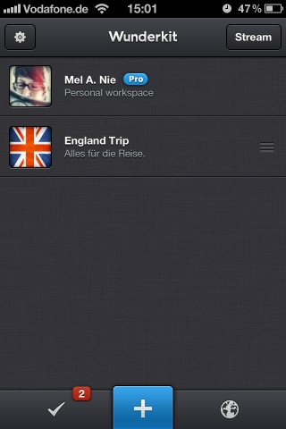 Wunderkit: Projekt-Management mit dem iPhone