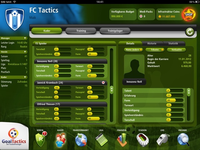 Exklusiv: Neuer Fußball-Manager im Anmarsch