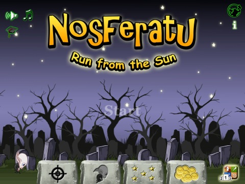 Nosferatu: Endlos-Runner mit lichtscheuem Vampir