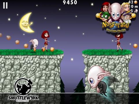 Nosferatu: Endlos-Runner mit lichtscheuem Vampir