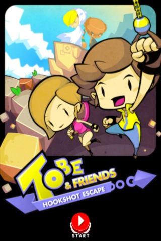 Tobe & Friends Hookshot Escape: Retro-Game mit Doodle Jump-Prinzip