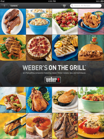 Weber’s On the Grill jetzt auch für das iPad