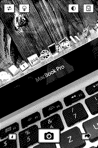 1-Bit Camera: Zurück in alte Pixelzeiten