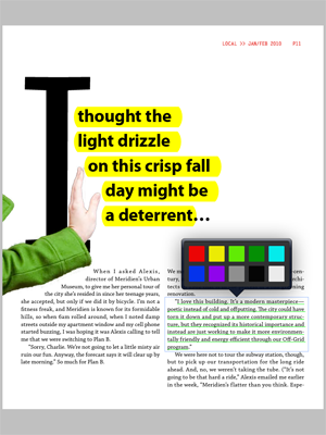 Update für Adobe Reader: Notizen und Markierungen an Board