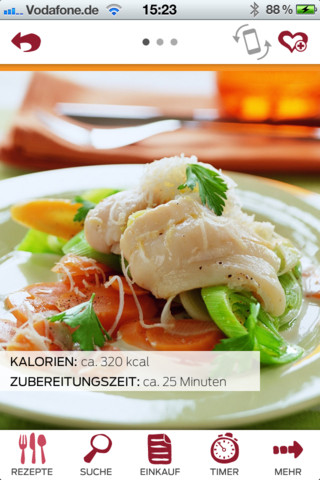 FÜR SIE (und ihn): 100 Diätrezepte in einer App