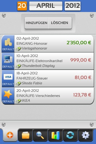 Mein Geld: Haushaltsbuch und Finanzübersicht mit vielen Extras