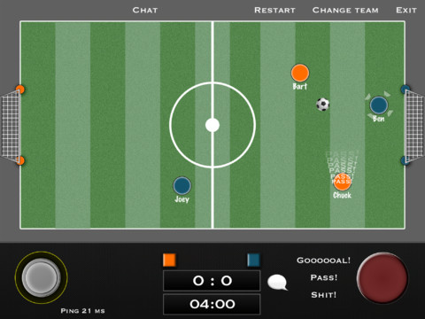 Padkick: Neuer Online-Soccer für 4 Spieler