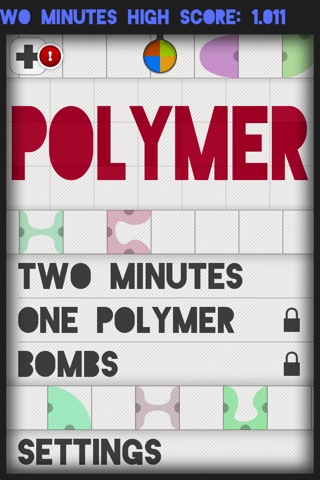 Polymer: Neues Puzzle mit bunten Formen