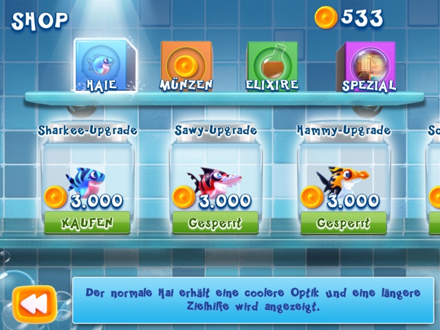 Shark Dash: Neues Badewannen-Abenteuer von Gameloft