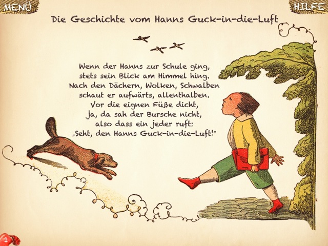Struwwelpeter auf iPhone & iPad: Böse Lausbubengeschichten