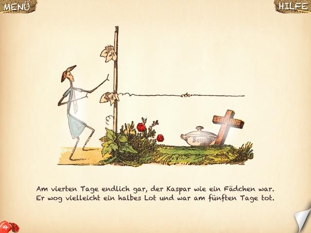 Struwwelpeter auf iPhone & iPad: Böse Lausbubengeschichten