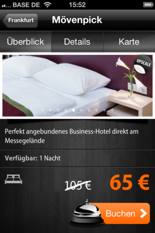 JustBook: Hotel-Zimmer zu Last-Minute-Preisen buchen