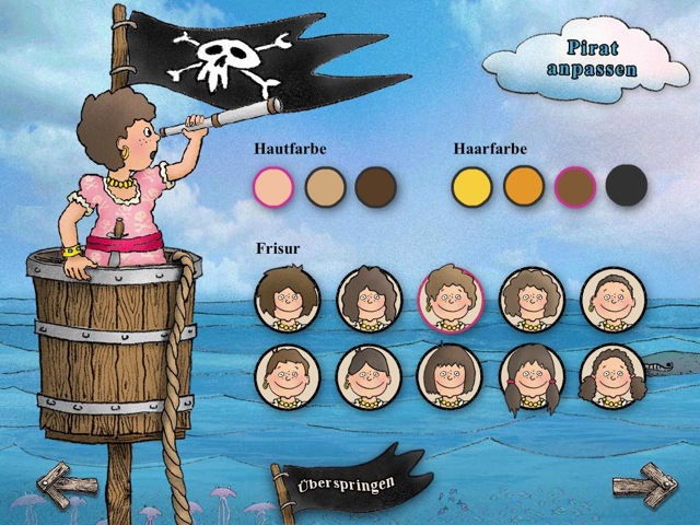 Personalisiertes Piraten-Kinderbuch: Die Rettung der Mirandella