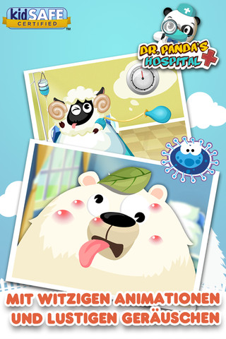Dr. Panda’s Tierklinik: Mini-Spiele für Vorschulkinder