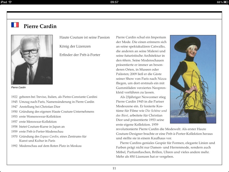 Modedesigner: Neues iBook für das iPad