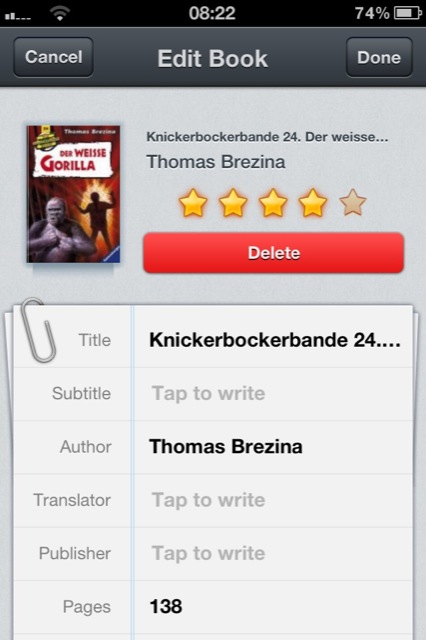 BooksWing: Umfangreiche App für Bücherwürmer im Test