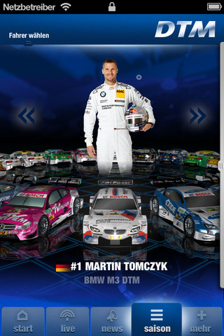DTM: Offizielle App mit Live-Timing, Videos & mehr