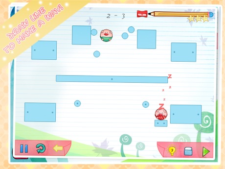 Draw and roll: Neuer Physik-Puzzler mit niedlichen Schweinchen