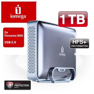 Im Angebot: 1TB Firewire-Festplatte für 75 Euro