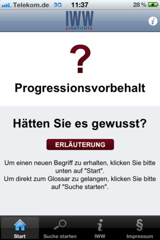 RENOapp: Fachbegriffe aus Justiz & Wirtschaft einfach erklärt