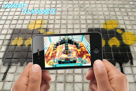 Warp Runner: Puzzle-Spiel mit AR-Technik