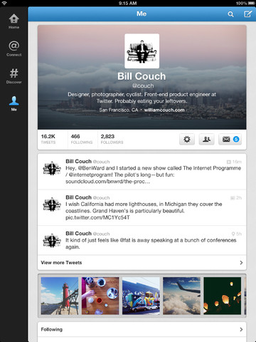 Twitter 5.0: iPad-App von Grund auf neu programmiert