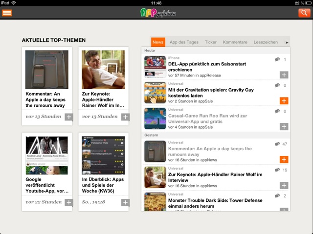appgefahren 5.1: Update behebt zahlreiche Bugs