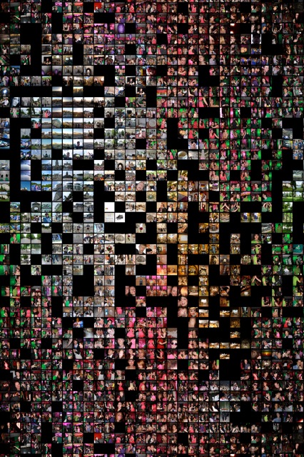 visolu2: Mosaik-Fotodarstellung mit 3D-Ansichten